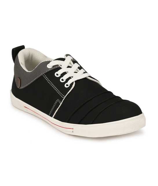 Latest Men Casual Mesh Shoes (Black, UK 6) (kk-403)