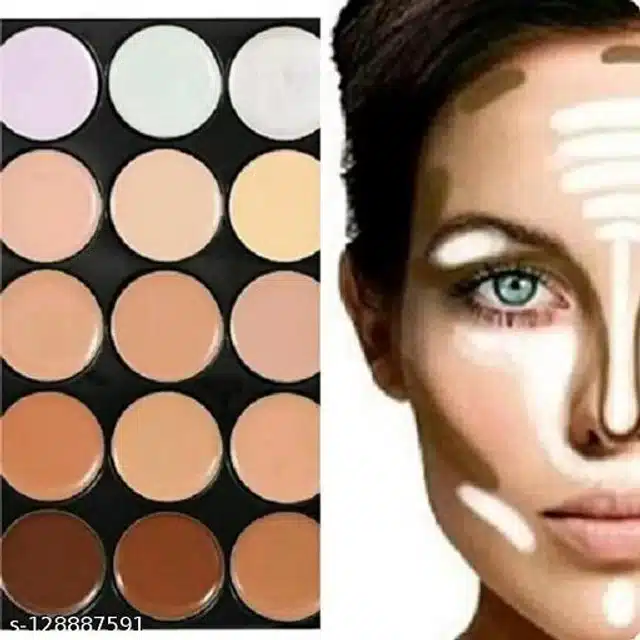 Professional Matte Concealer cum Contour (Multicolor)