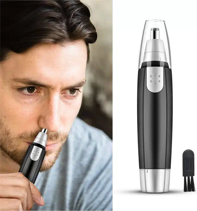 Portable Electric Nose & Ear Trimmer (White)