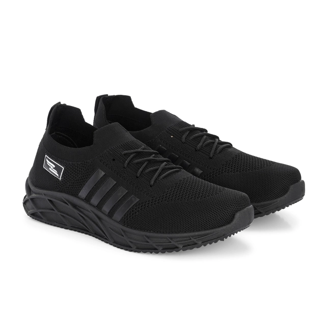 Casual Shoes for Men (Black, 6)