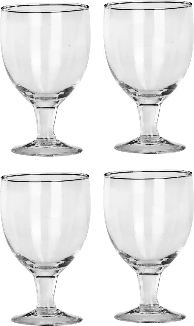 Liquor cum Cocktail Glasses (Transparent, 180 ml) (Pack of 4)