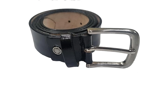 Faux Leather Belt for Men (Black)