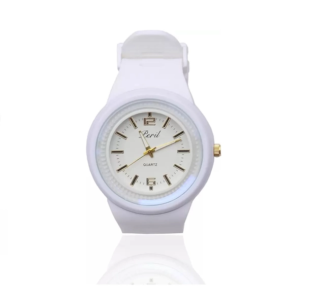 Silicone Strap Analog Watch for Boys (Multicolor)