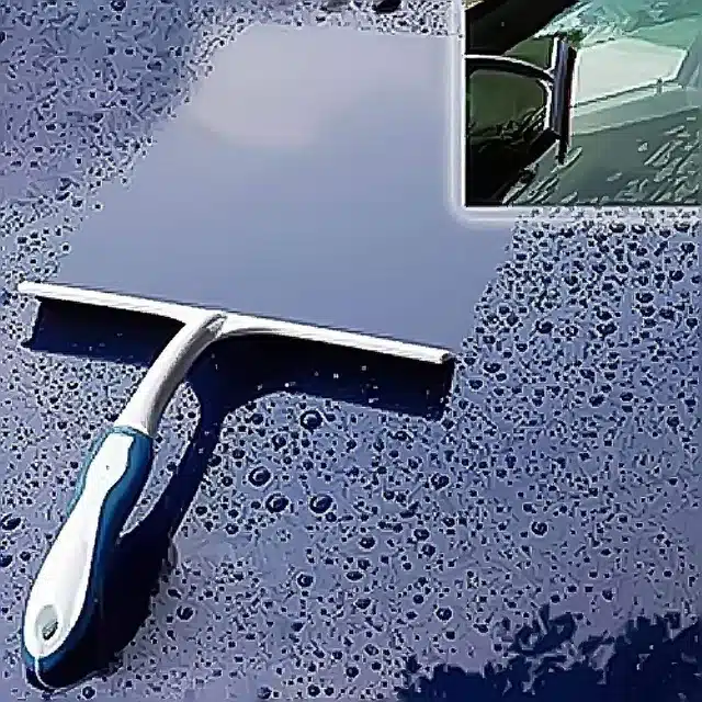 Plastic Mini Hand Wiper (White & Teal)