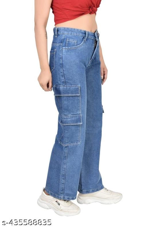 Denim Jeans for Women (Blue, 28)