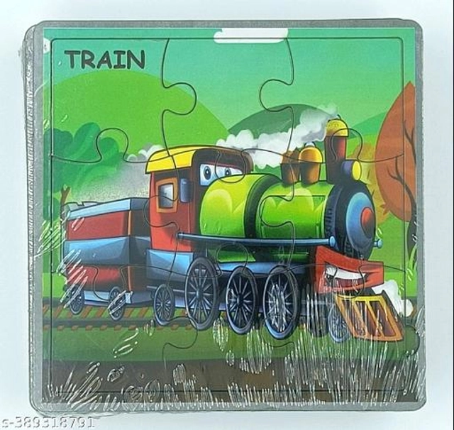 Wooden Puzzle for Kids (Multicolor, Pack of 2)