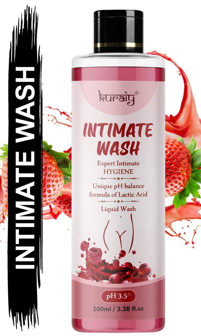 Kuraiy Unique pH Balance Intimate Wash for Women & Girls (100 ml)