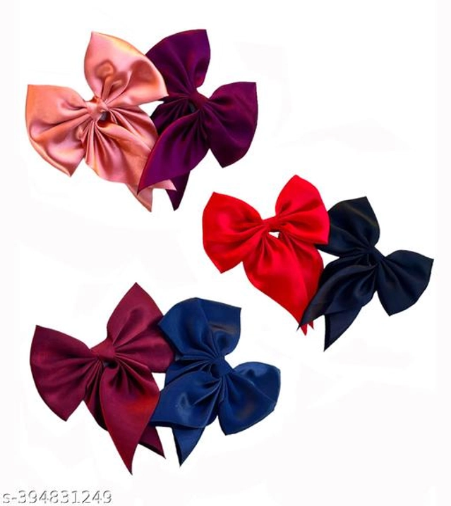 Hair Clips for Women (Multicolor, Pack of 6)