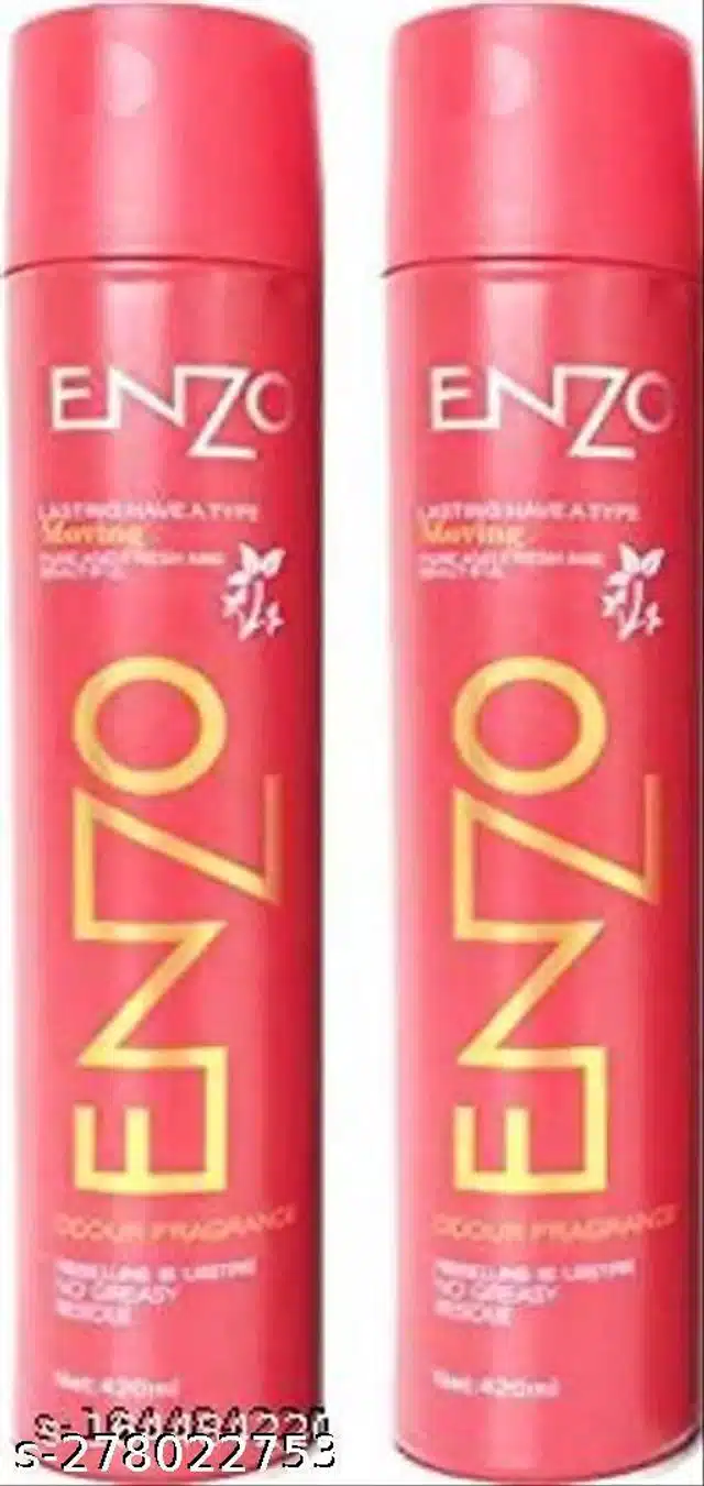 ENZO Hair Spray (420 ml, Pack of 2)