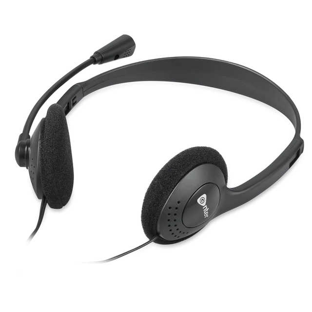 Enter Wired Over Ear Headphone with Mic (Black)