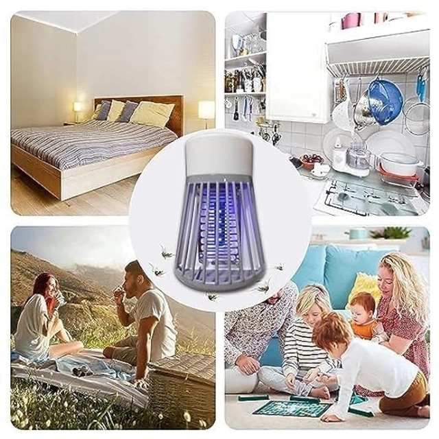 Electronic LED Mosquito Killer Lamp (White)