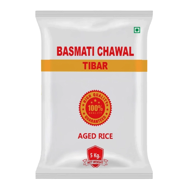 बासमती चावल (तीबार) राइस 5 Kg