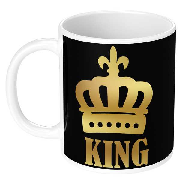 Bride Loading Printed Heart Handle Mug Microwave Safe Ceramic Tea Coffee (White, 350 ml) (GT-650)