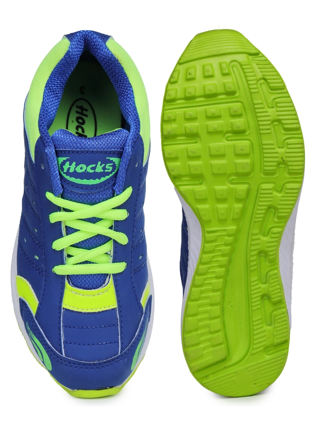 Sports Shoes for Men (Blue & Green, 2)