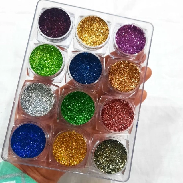 LORSHEL Eye Glitter Shimmery Makeup Base (Set of 1)