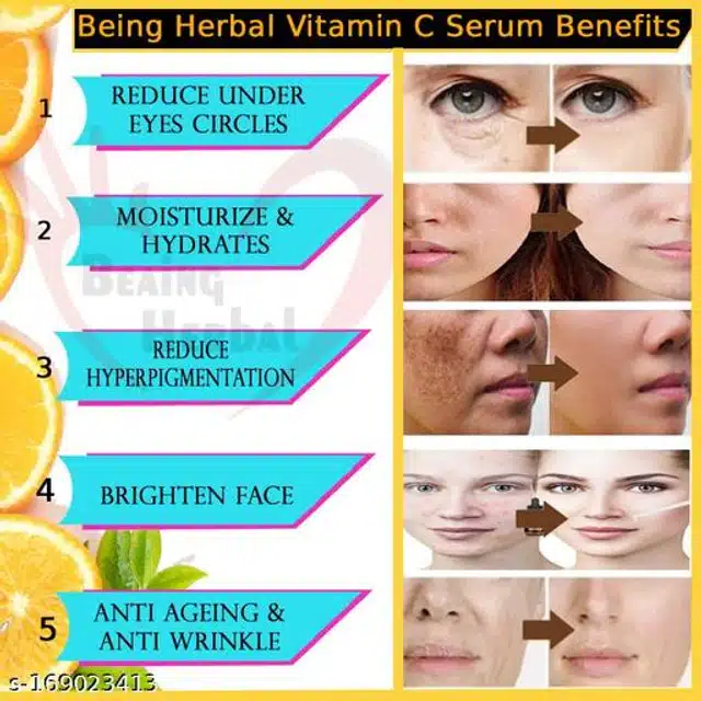 Being Herbal Vitamin C Face Serum (30 ml)