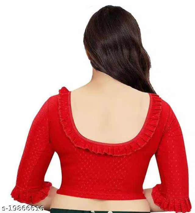 Designer Stitched for Women (Red, 38)