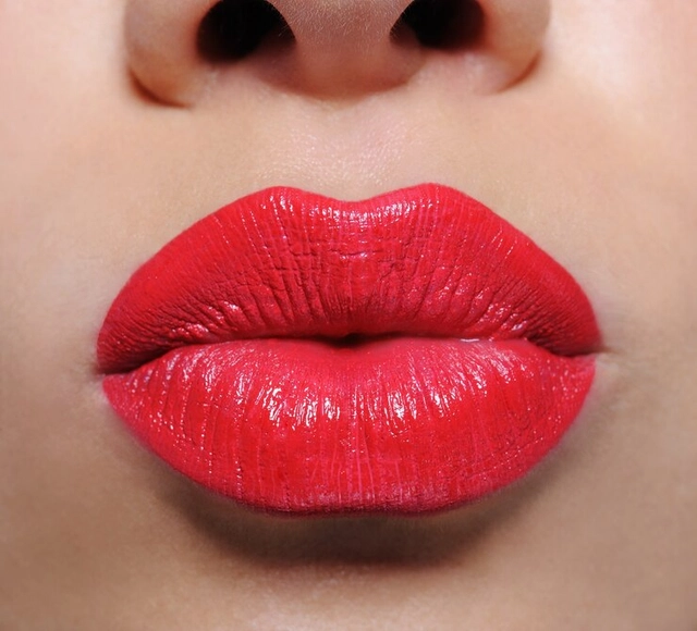 Glam Fam Lusty Matte Lipstick (Tomato Red)