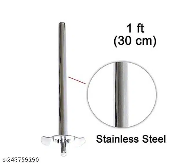 Stainless Steel Gas Lighters (Silver & Black, Pack of 2)