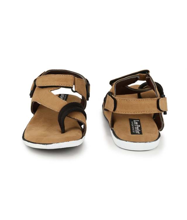 Sandals for Men (Beige, 6)