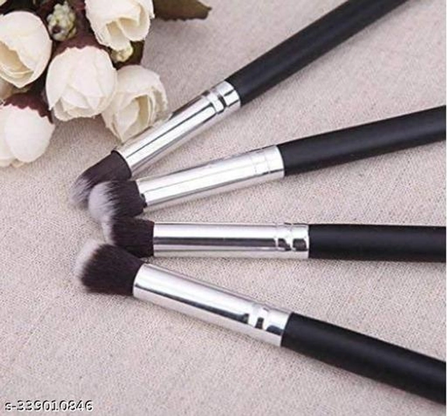 Makeup Brushes Set (Multicolor, Set of 4)