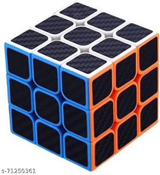 Plastic Rubik Cube (Multicolor, Pack of 2)