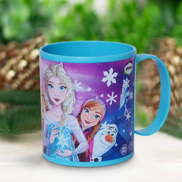 GLUMAN Printed Frozen Series Jazz Mug (400 ml, Pack of 1)