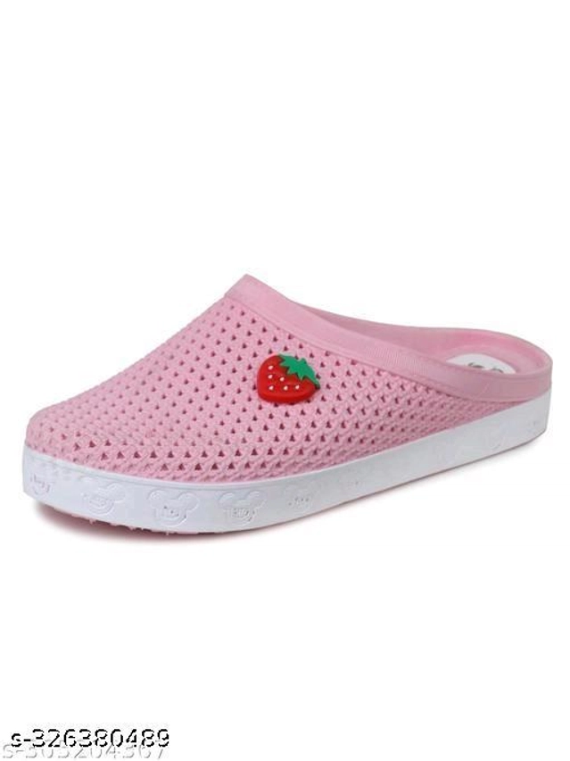 Clogs for Women (Baby Pink, 3)