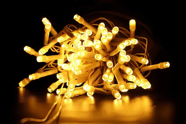 LED String Light for Festive Decoration (Gold, 15 m)