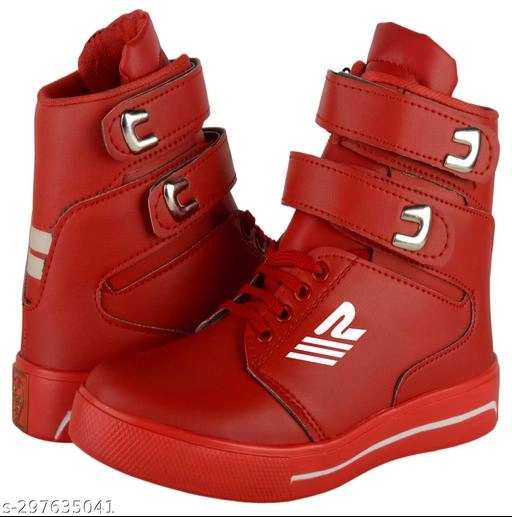 Boots for Men (Red, 7)