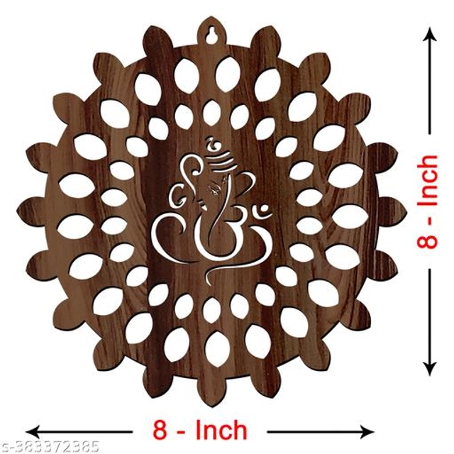 Wooden Wall Decor Hanging (Brown)