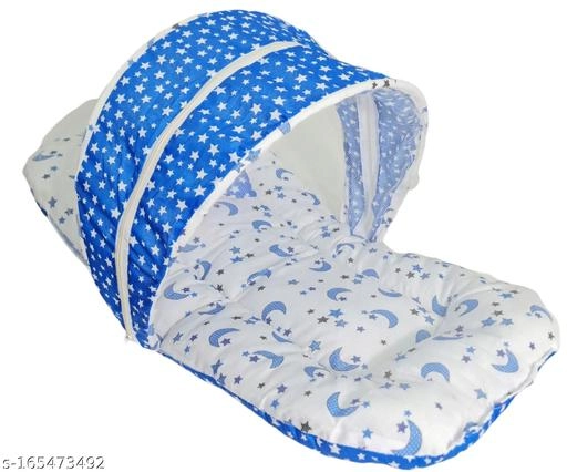 Cotton Mosquito Net for Baby (Multicolor)