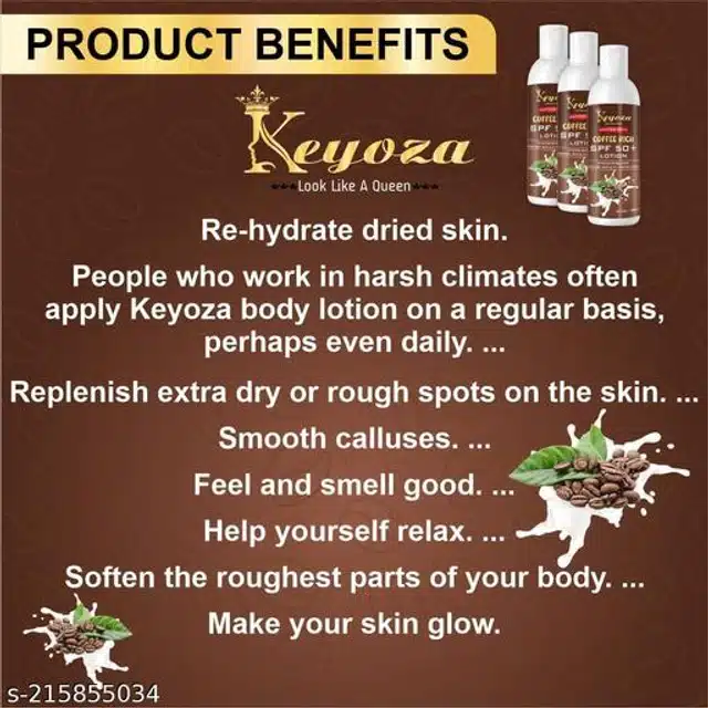 Keyoza Coffee Rich Body Lotion (100 ml)