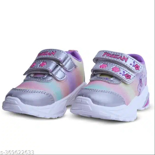 Sneakers for Girls (Multicolor, 2-2.5 Years)