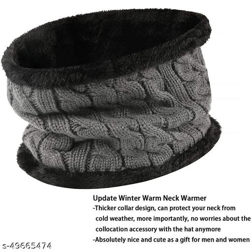 Woolen Neck Warmer for Men & Women (Multicolor)