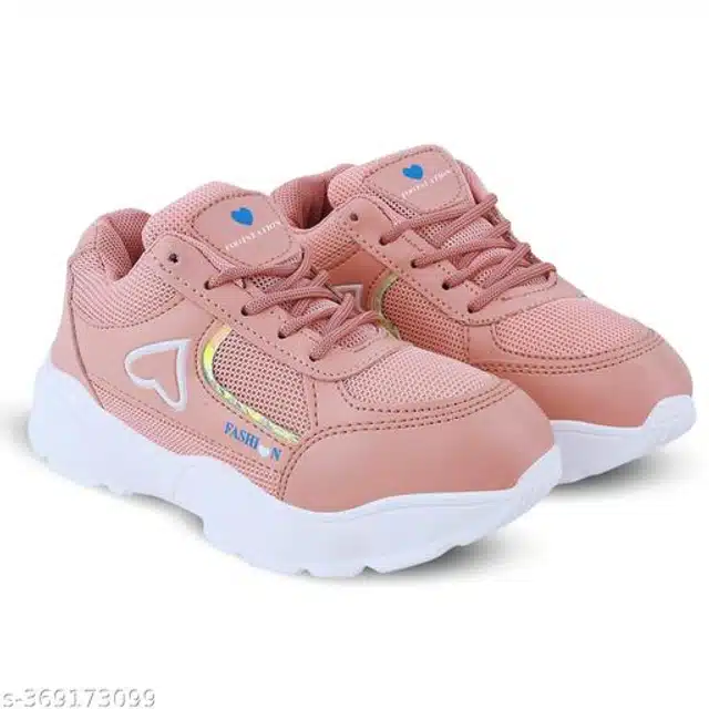 Sneakers for Women & Girls (Peach, 6)