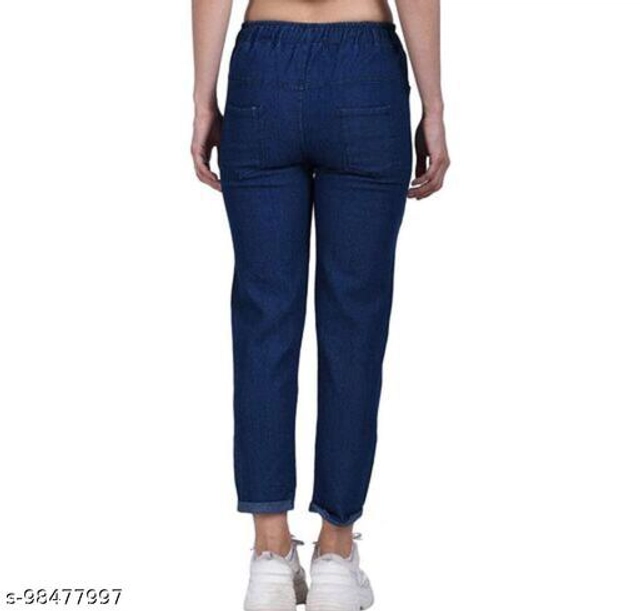 Denim Jeans for Women (Blue, 28)