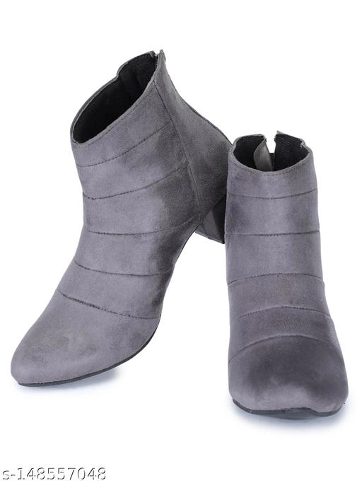 Boots for Women (Grey, 2)