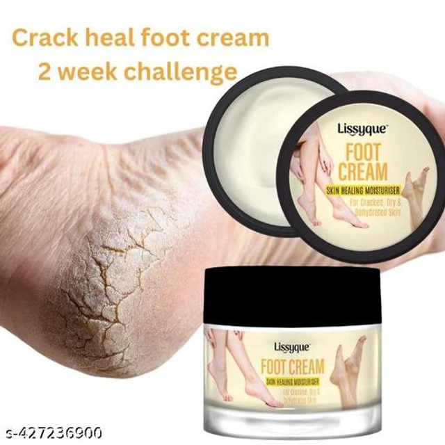  lissyque Crack Blaster Repair foot cream - Cracked Skin, Heel, Finger Healing Balm and Crack Blaster Dry Skin and Body Cream for women and men, use day and night crack heal cream 50 gm