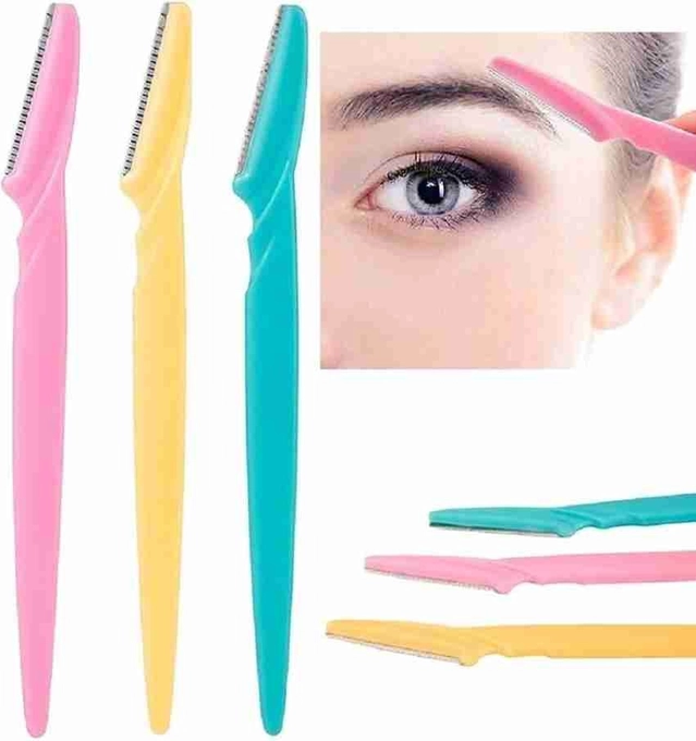 Disposable Safety Cover Razor for Female (Multicolor, Pack of 3)