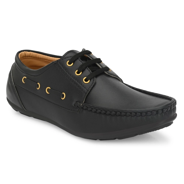 Loafers for Men (Black, 6)