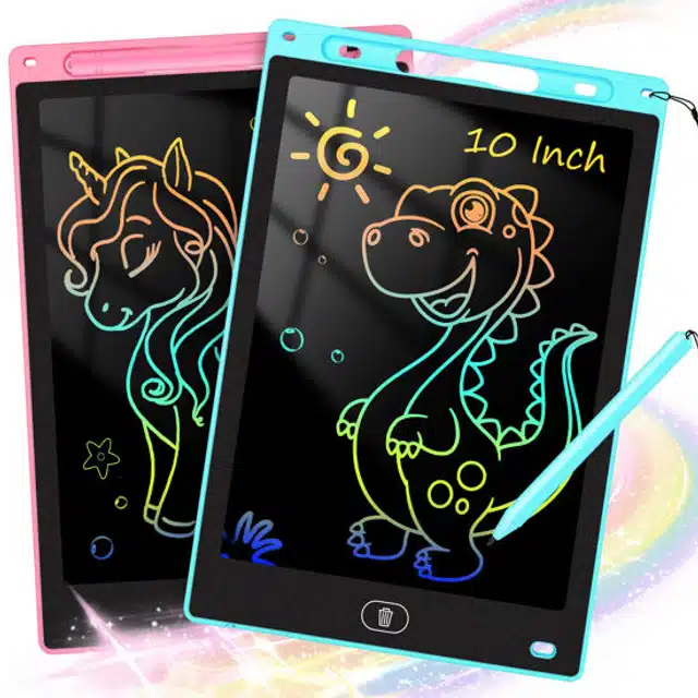 LCD Writing Graphic Tablets for Kids (Pack of 2) (Assorted, 8.5 Inches)