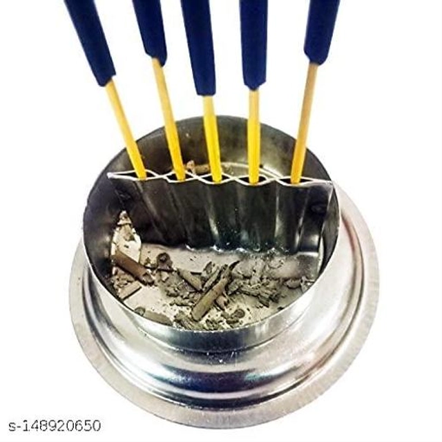 Stainless Steel Incense Sticks Holder (Silver)