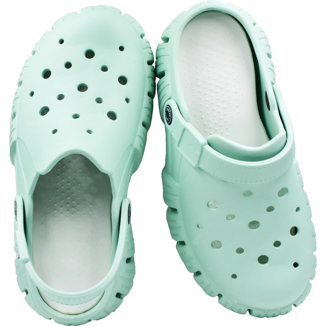 Textured Clogs For Women (Sea Green, 5)