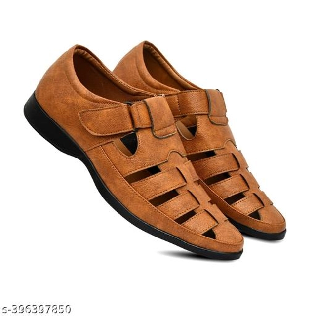 Sandals for Men (Tan, 6)