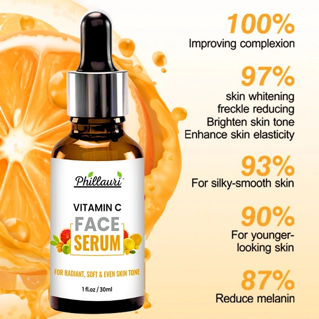 Radiant Glow Vitamin C Face Serum (30 ml)