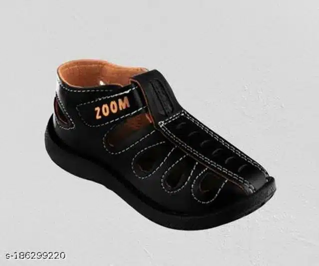 Sandals for Boys (Black, 9-12 Months)