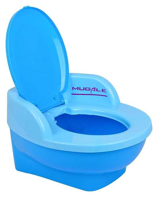 FABLE Elegant Baby Potty Seat (Blue, Free Size) (S5)