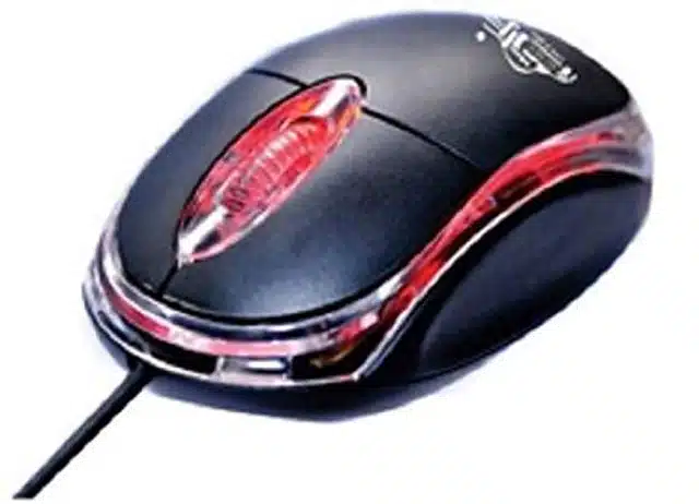 Wired Optical Mouse  (USB 2.0, Black)