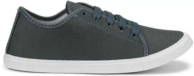 Women's Casual Sneakers Shoes (Grey, 4) (S-496)